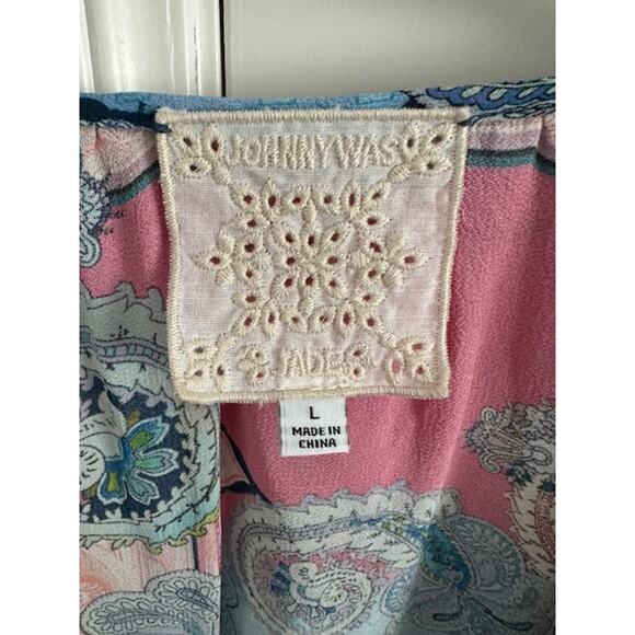 Johnny Was Daria Paisley Tunic Blouse Size: Large - Picture 6 of 12